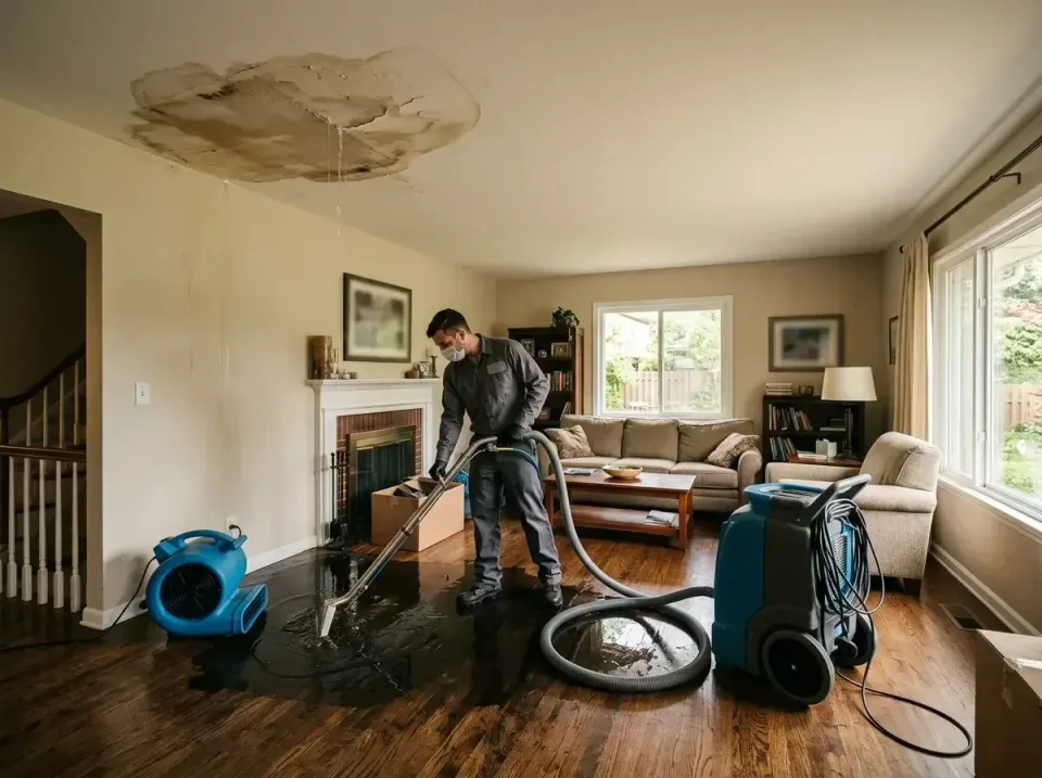 attic-pipe-burst-ceiling-drip-008 — frequently asked questions, Water Damage Restoration & Carpet Care in Wilmington, OH